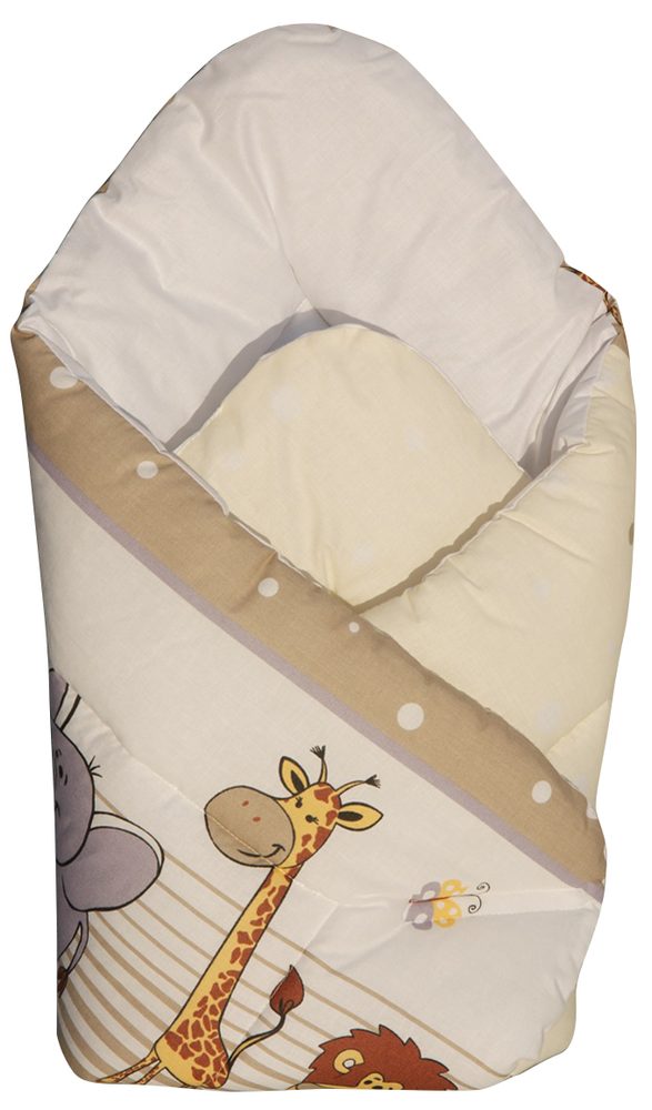 Scarlett Zavinovačka růžek ZOO béžová