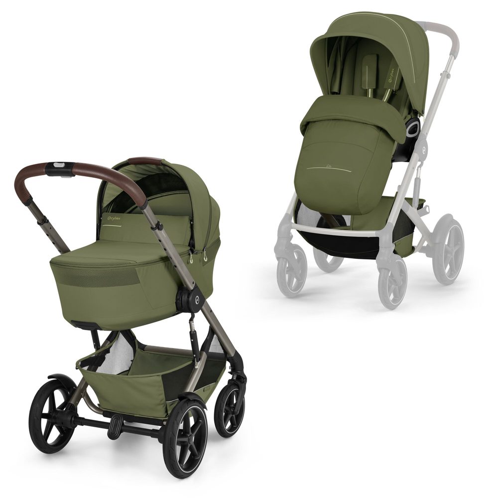 Cybex Talos S Lux + skládací korba 2026 - Moss Green