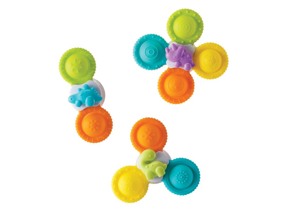 Infantino Spinner do koupele Pop Spinners 3 ks