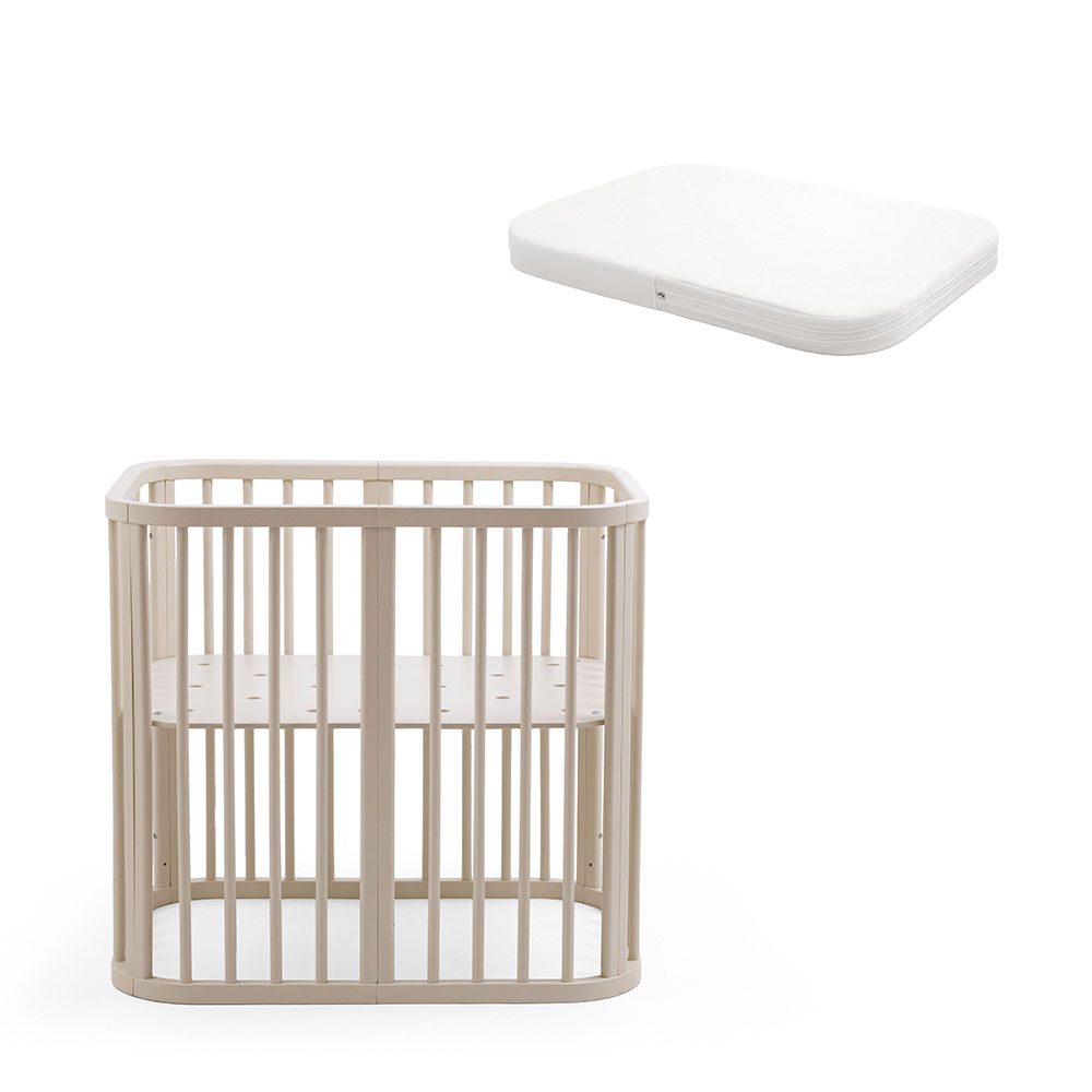 STOKKE® Nighti™ Mini postýlka + matrace - Vanilla White