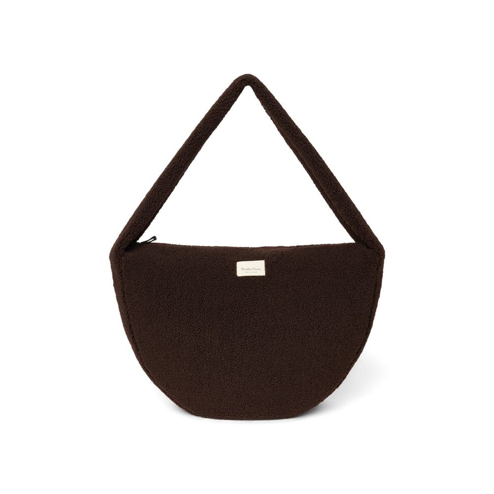 STUDIO NOOS Taška Cross Body Teddy - Chocolate