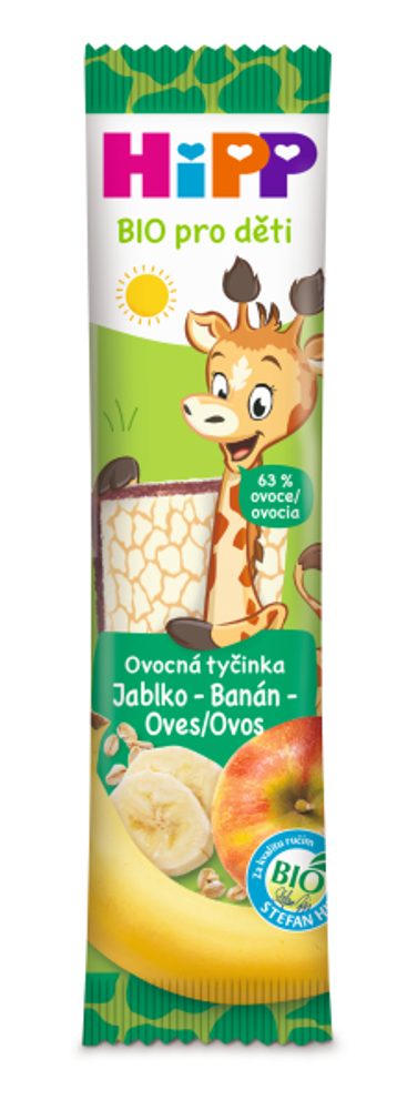 HiPP BIO Oplatka Banán-Jablko
