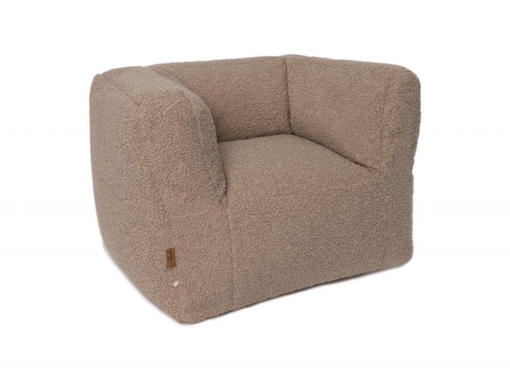 Jollein Křeslo dětské Beanbag Teddy Warm Sand