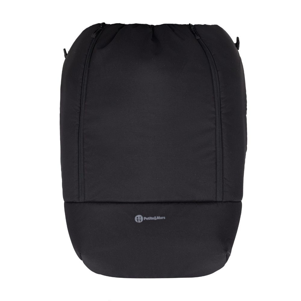 Levně PETITE&MARS Nánožník ke kočárku univerzálny Cover Universal Black