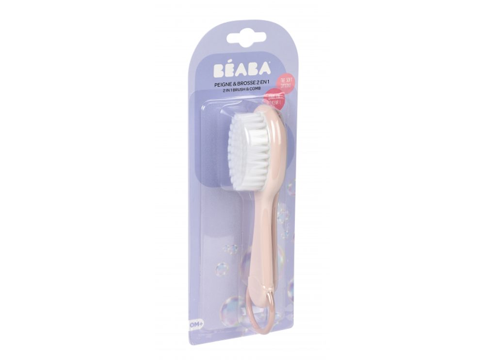 Beaba Dětský kartáč a hřeben Old Pink (obrázek 6)