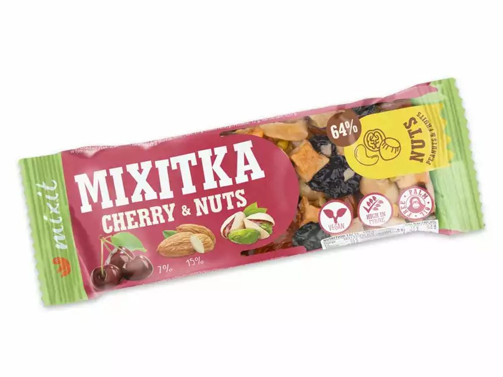 Mixit Oříšková Mixitka - Višně + Pistácie (40g)