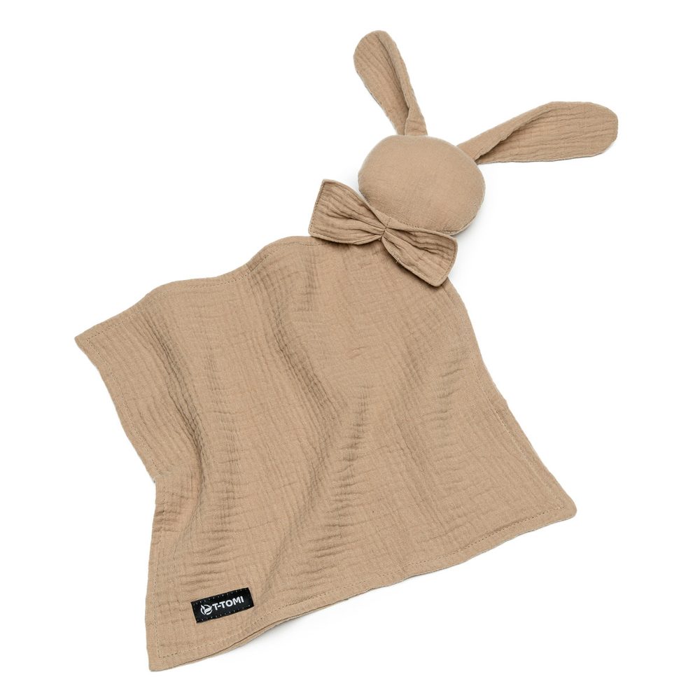 Levně T-Tomi BIO Mušelínový usínáček - Beige