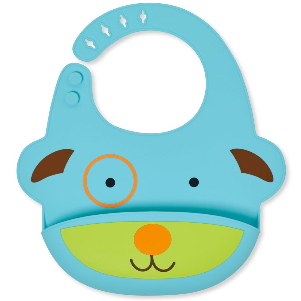 Skip Hop Zoo Bryndák silikonový - Pejsek 6m+