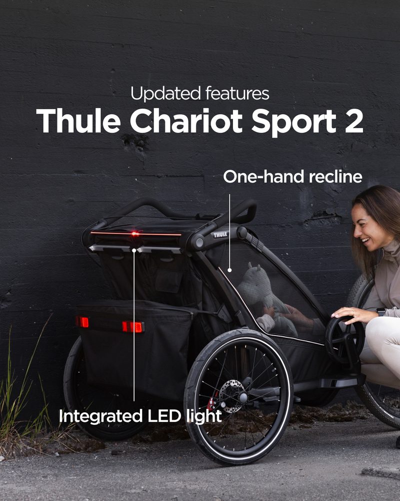 THULE Chariot Sport 2 double - Black (obrázek 14)