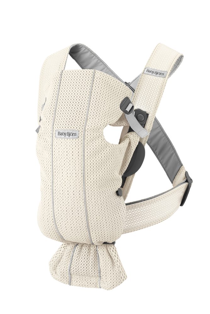 BabyBjörn Nosítko Mini, Pearly Pink 3D Mesh