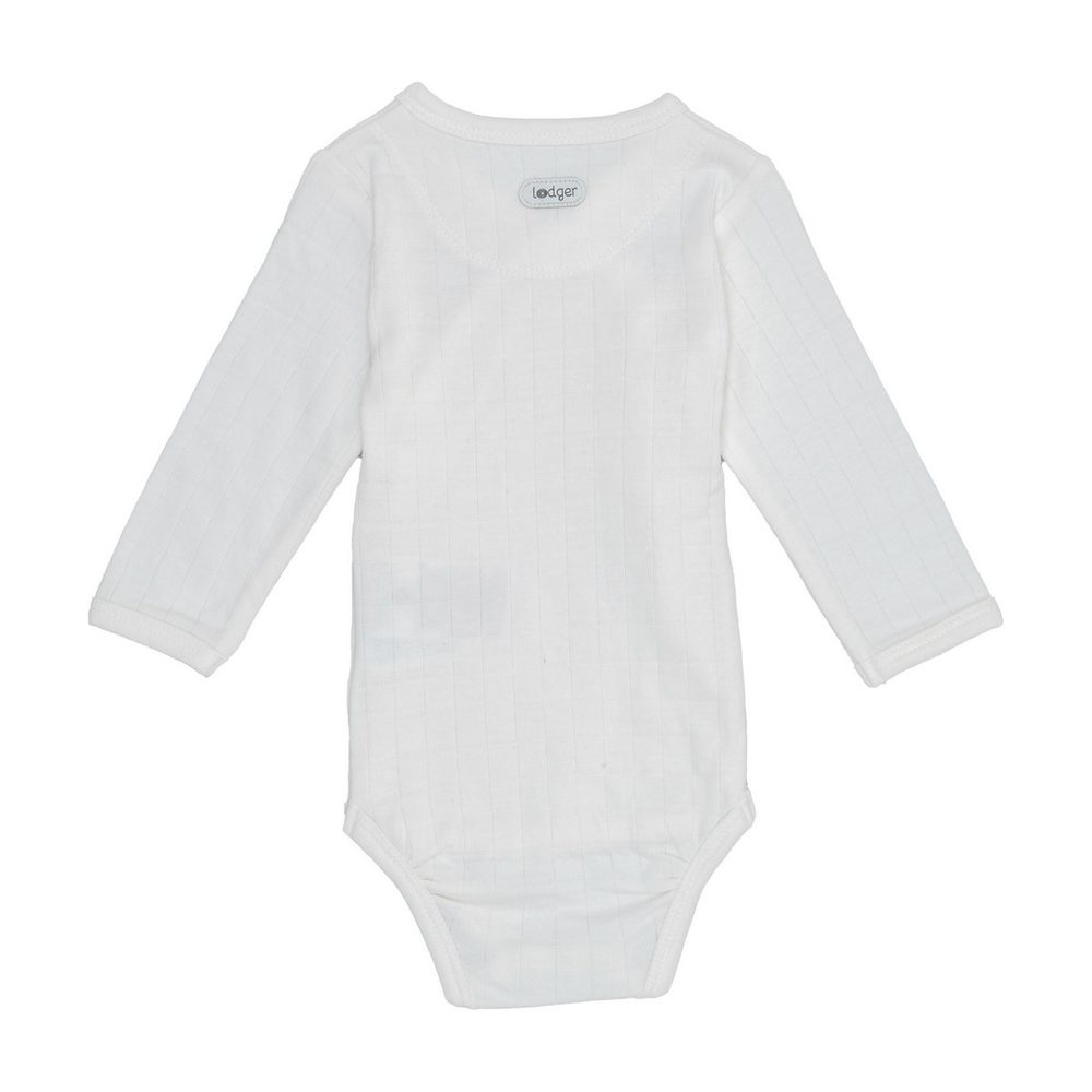 LODGER Romper LS Solid Cloud Dancer 68 (obrázek 3)