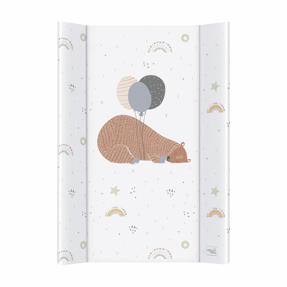 CEBA Podložka přebalovací 2-hranná s pevnou deskou (50x80) Comfort Big Bear - CEBA Podložka přebalovací 2-hranná s pevnou deskou (50x80) Comfort Big Bear