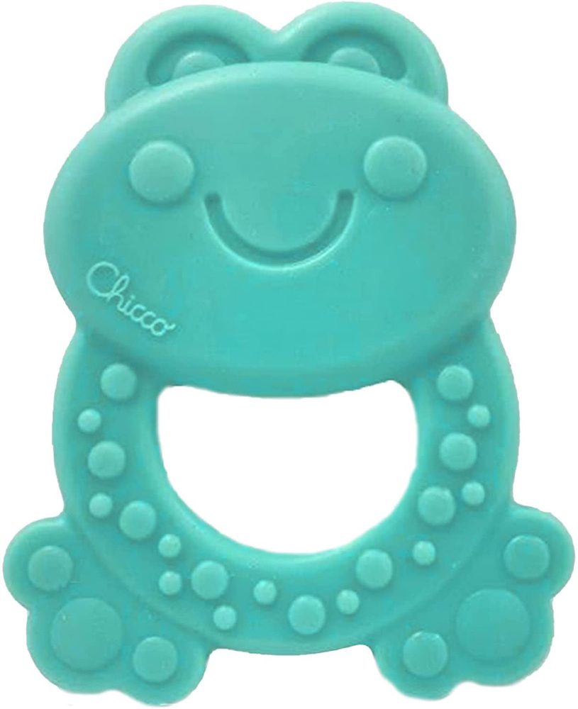 Chicco Kousátko Eco+ Žabka Burt 3m+ - modrá