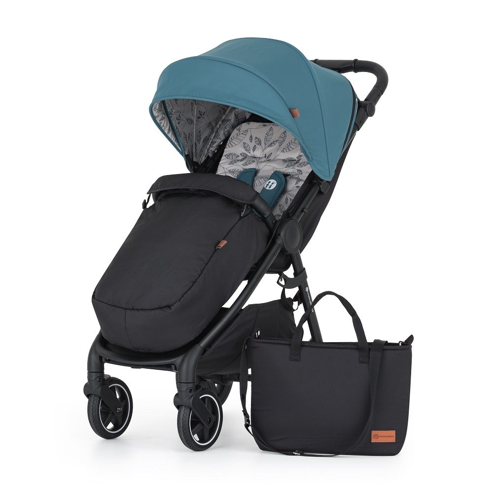 PETITE&MARS Kočárek sportovní Royal3 Black Dense Honey - PETITE&MARS Kočárek sportovní Royal3 Black Ocean Blue