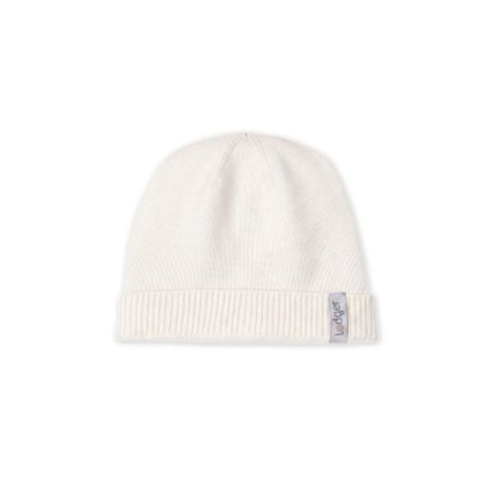 Lodger merino čepička cream 0–6 měsíců