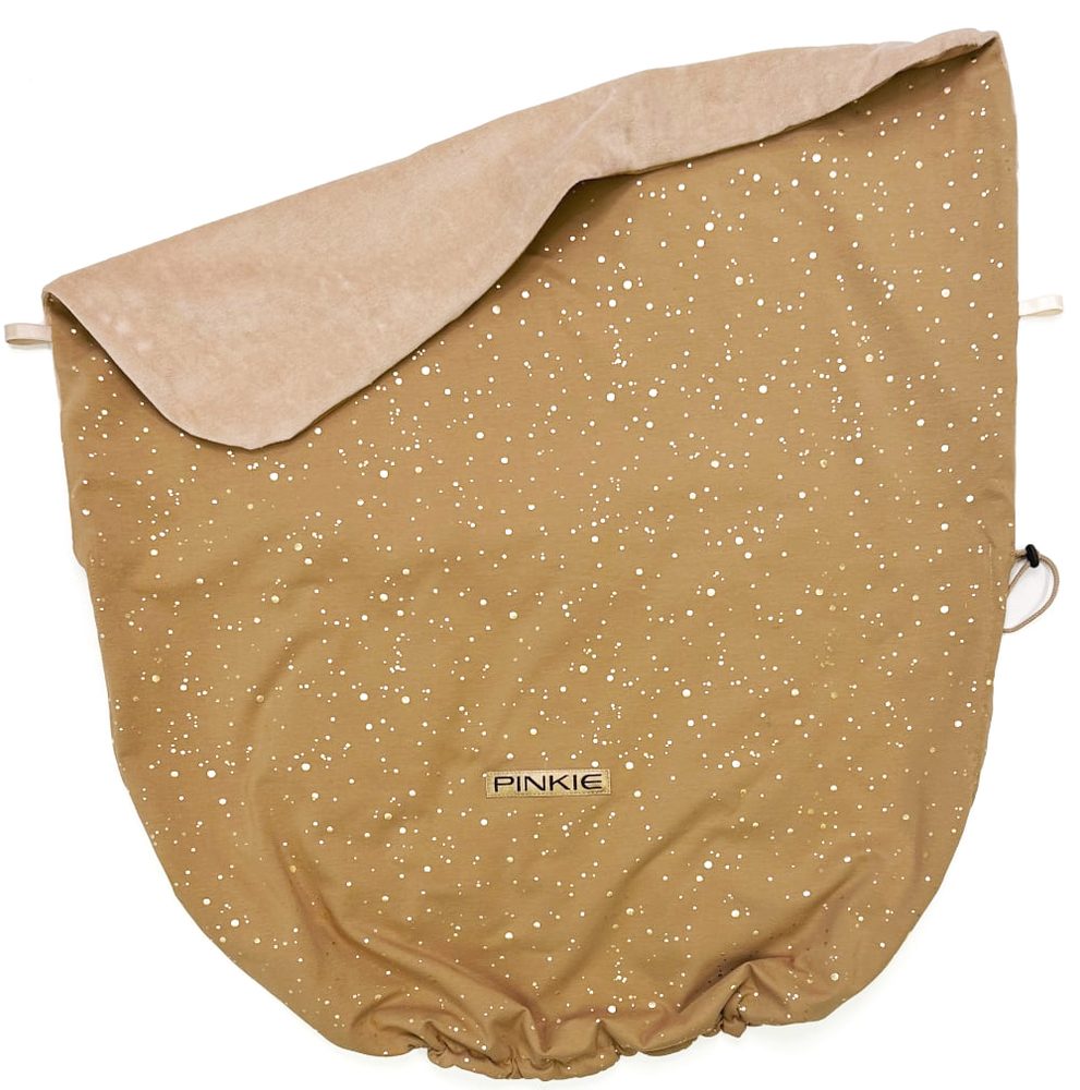 Pinkie deka se stahováním Shine Gold Camel