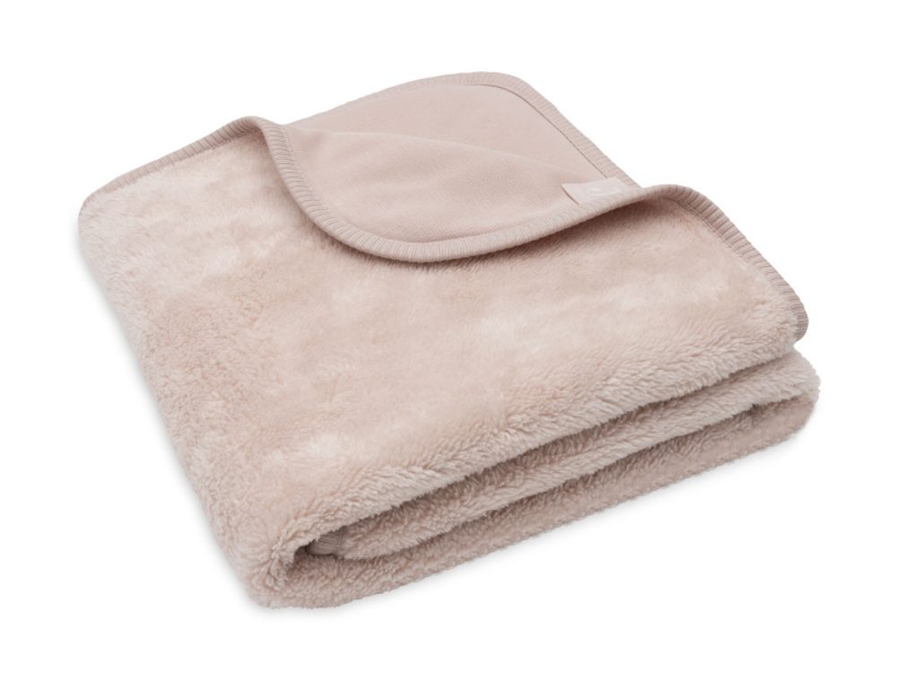 Jollein Deka 75x100cm Basic Sherpa Silk Rose
