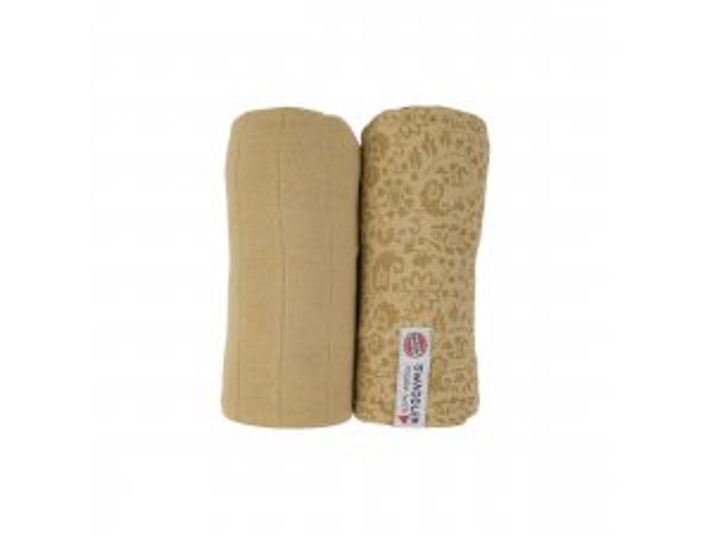 LODGER Swaddler Flower Tribe 2balení 120 x 120 cm Sand