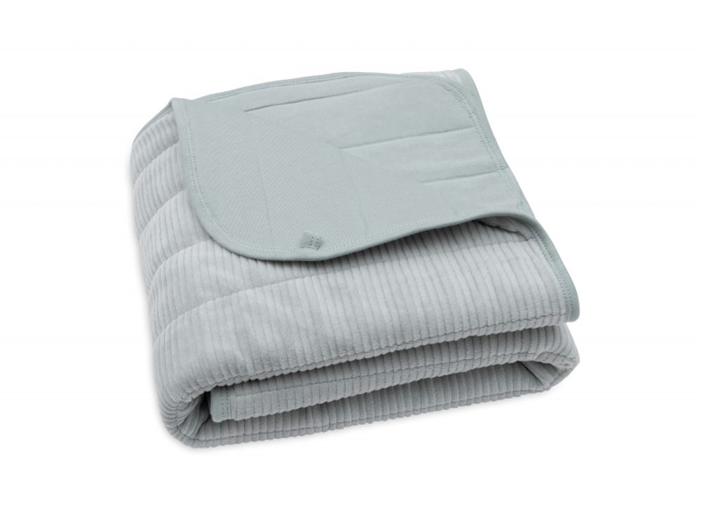 Levně Jollein Deka 75x100cm Velvet Rib Sea Green