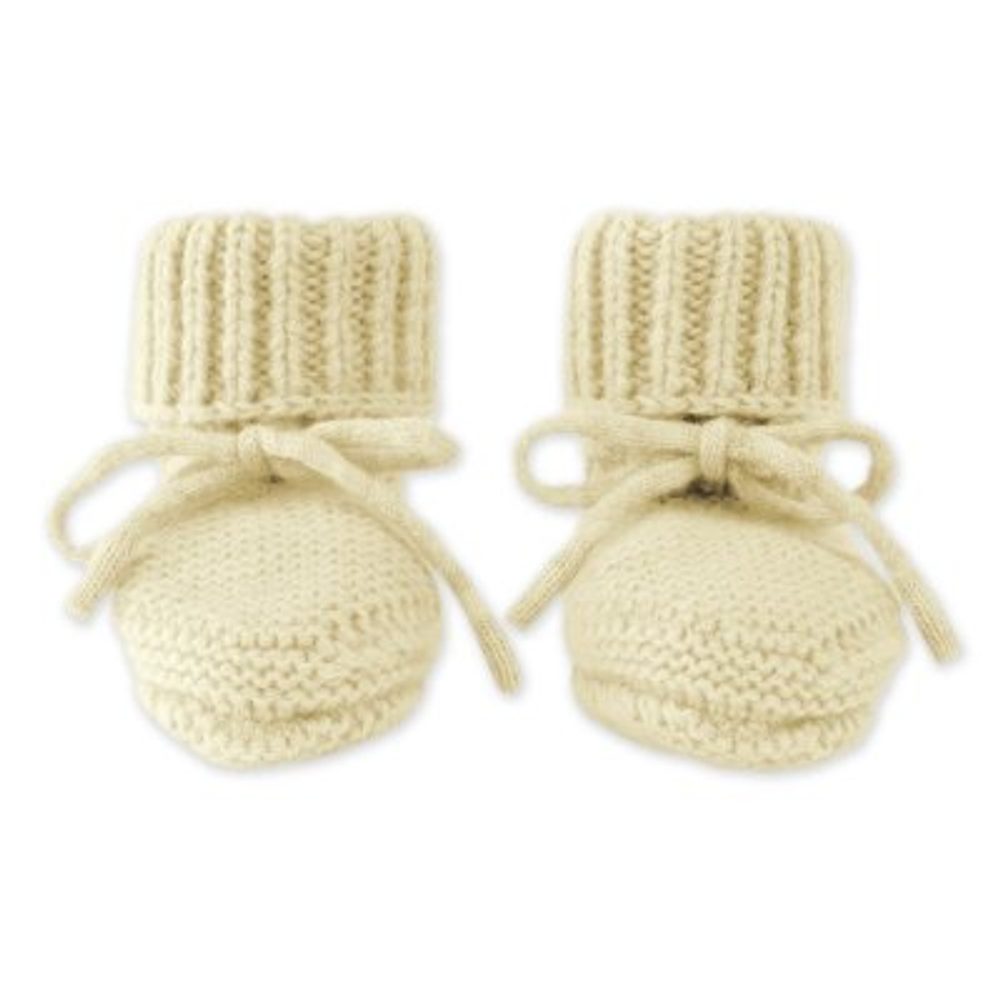 Lodger merino capáčky butter, 6–12 měsíců