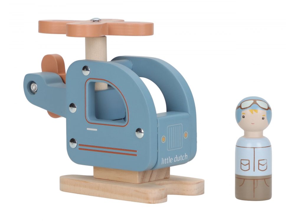 Little Dutch Helikoptéra dřevěná