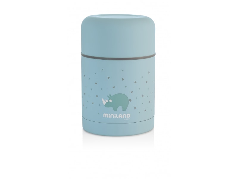 Miniland Termoska Silky na jídlo Blue 600ml