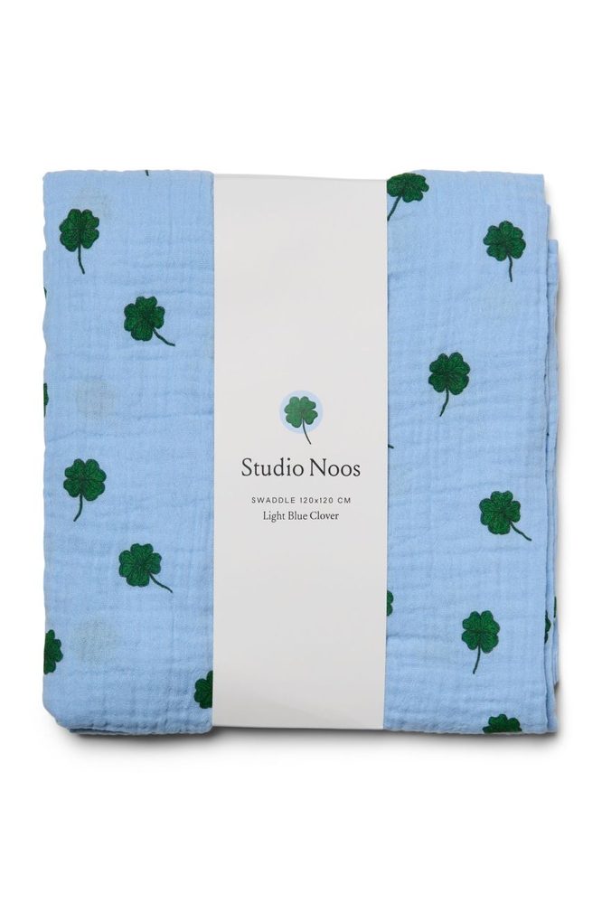 Studio Zavinovačka Print Large Light Blue Clover
