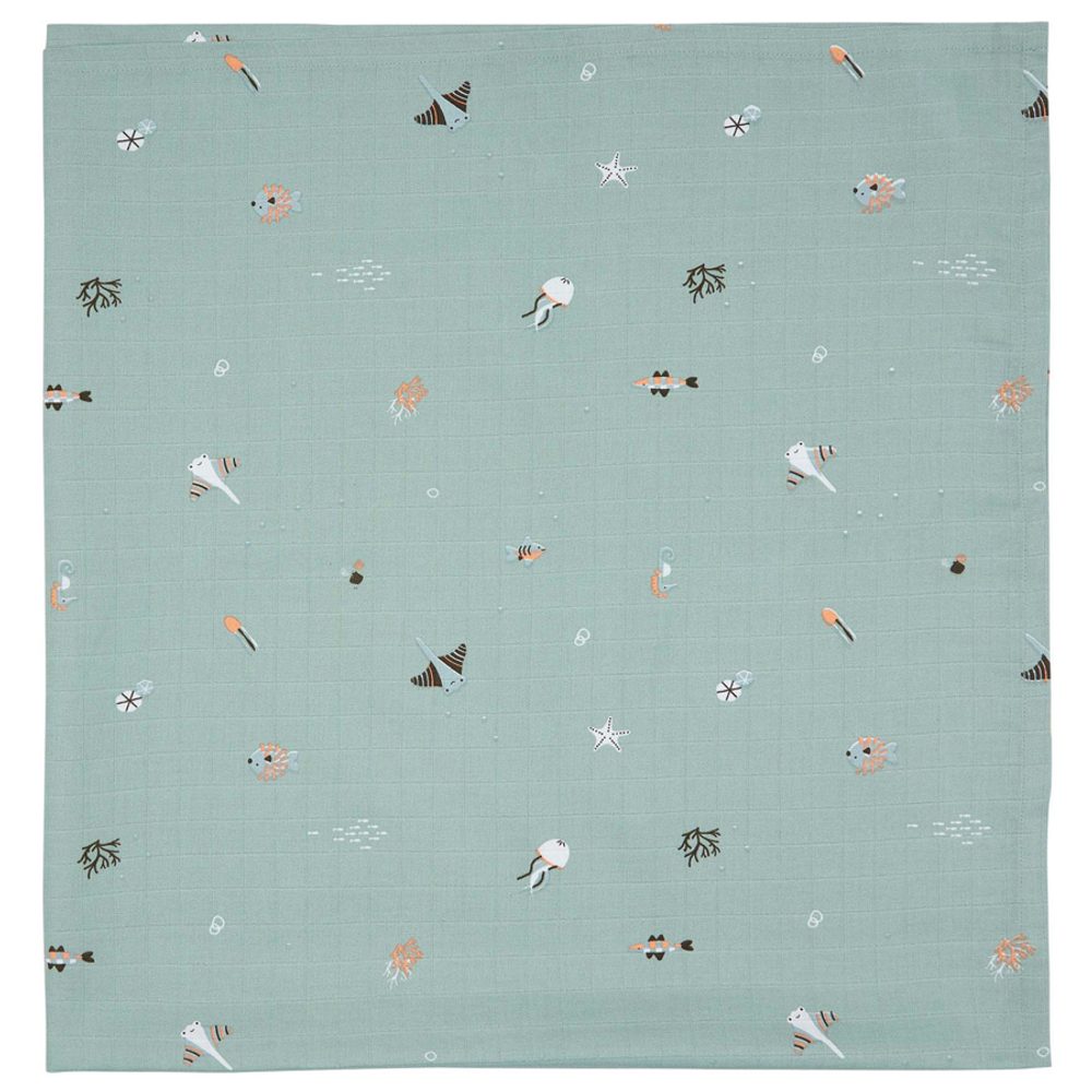 Bebe-Jou Mušelínová plenka 110x110cm Ocean Vibes