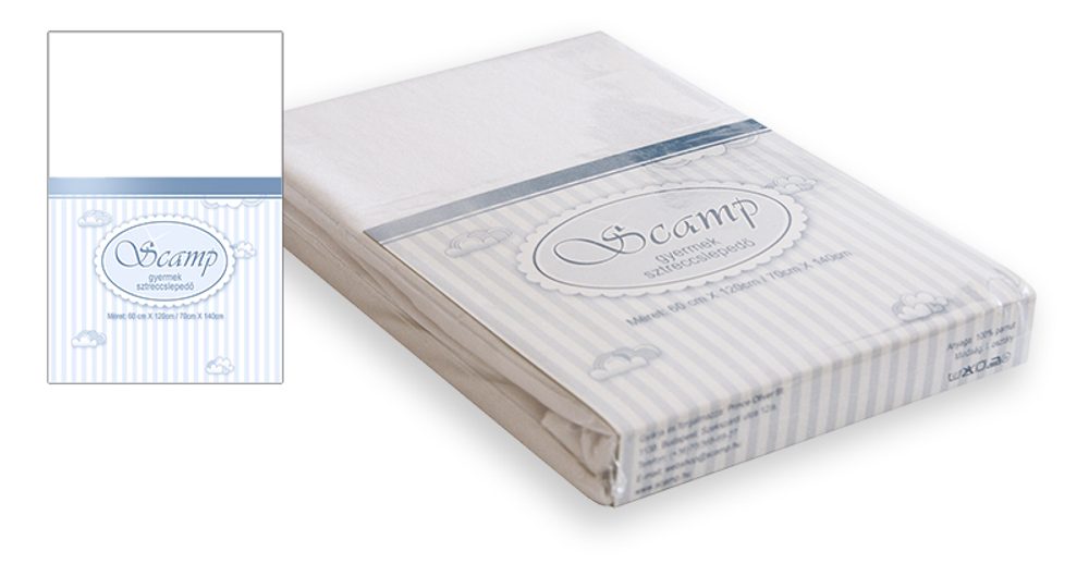 Scamp Prostěradlo 120/60-140/70 (Bílá)