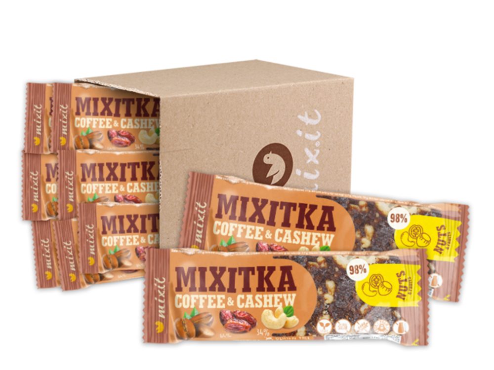 Mixitky BEZ LEPKU - Káva + Kešu
