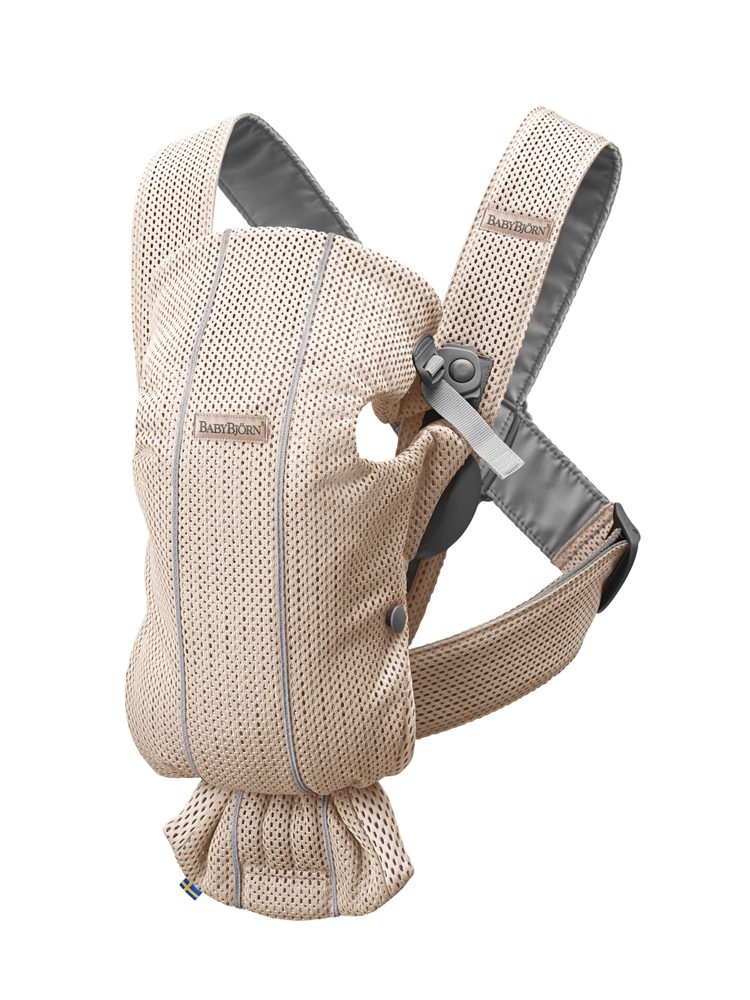 BABYBJÖRN Nosítko MINI Pearly Pink 3D Mesh