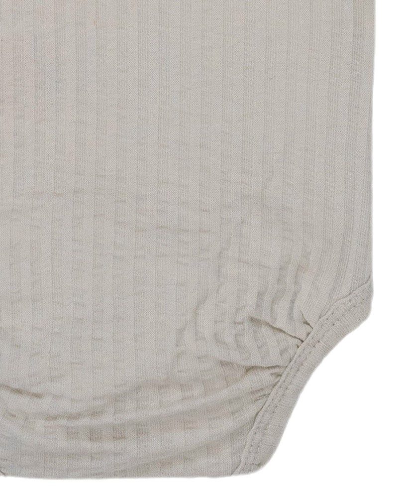 LODGER Romper SS Seersucker Steel 74 (obrázek 4)