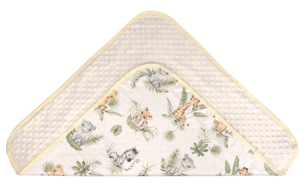 Tomi Deka minky do kočárku - džungle béžová