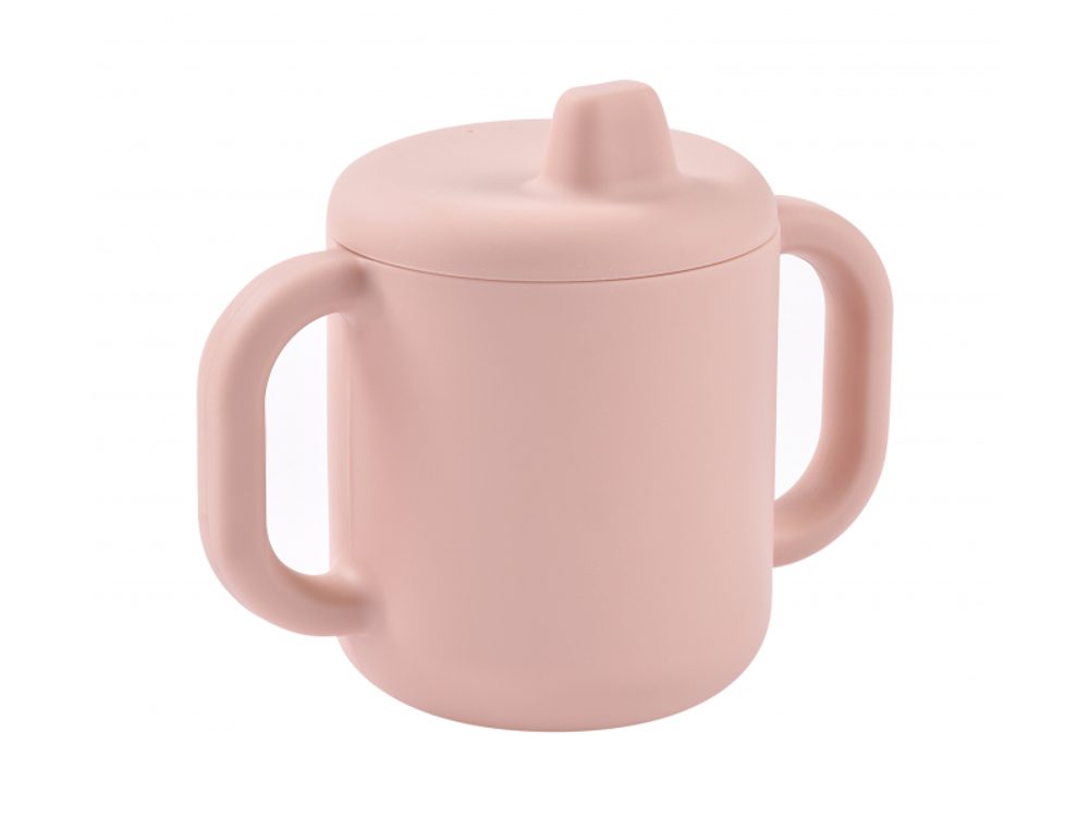 Beaba Hrnek silikonový s pítkem