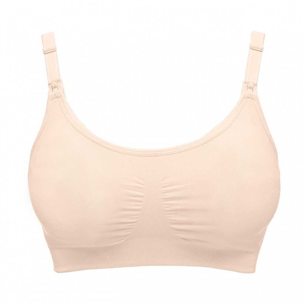 Medela Podprsenka 3v1 pro kojení a odsávaní - béžová L