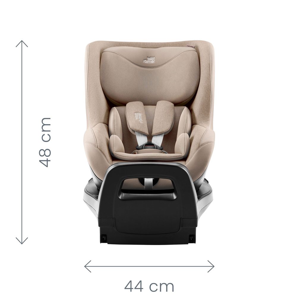 BRITAX RÖMER Autosedačka Dualfix Pro M Classic - Deep Black (obrázek 3)