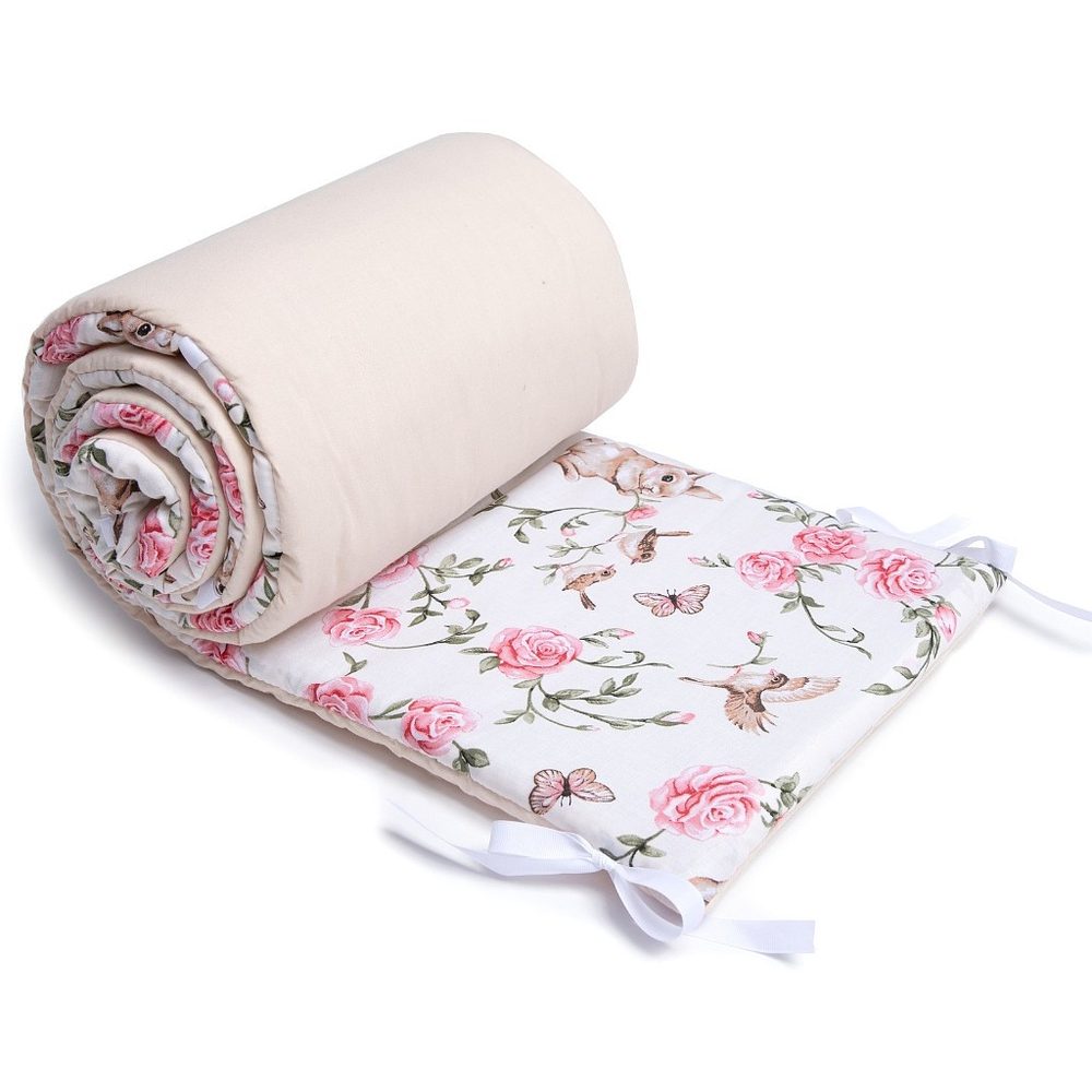 Maceshka Mantinel tisk - Králíček s růžemi