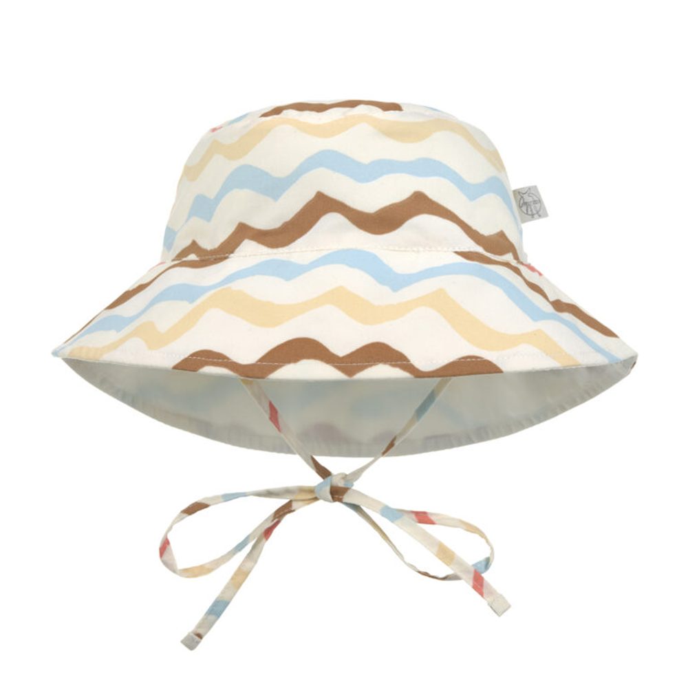 Lässig Splash Sun Protection Bucket Hat waves sea salt 07-18 mo.