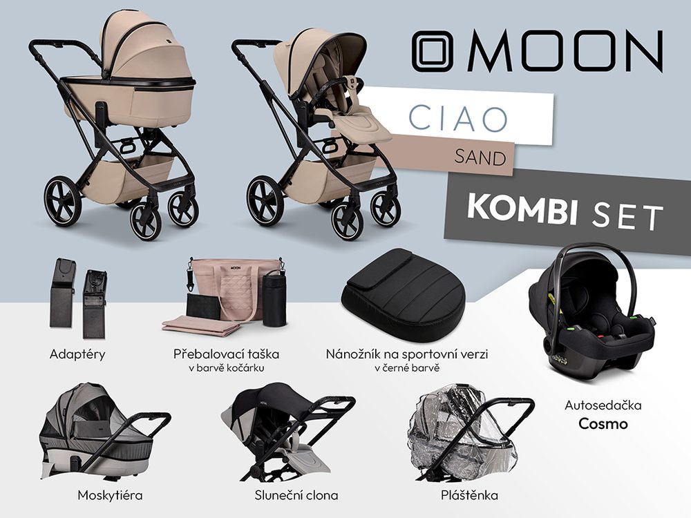 Moon CIAO KOMBI set - Sand