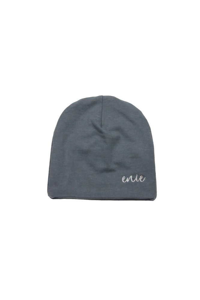 enie baby Dětská čepice BAMBOO 12-18m šedé