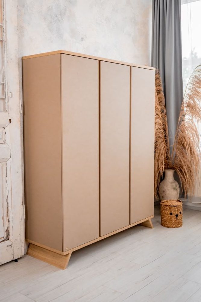 Skříň třídílná Faktum Sienna Cappuccino