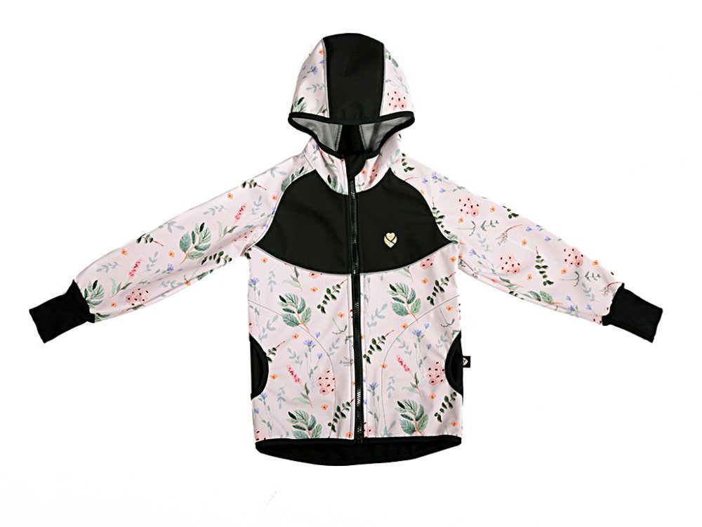 Emitex Dětská Soft bunda Forest Blossom - 86 - 92
