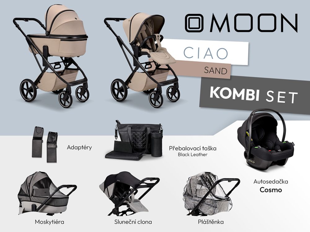 Moon CIAO KOMBI set - Sand