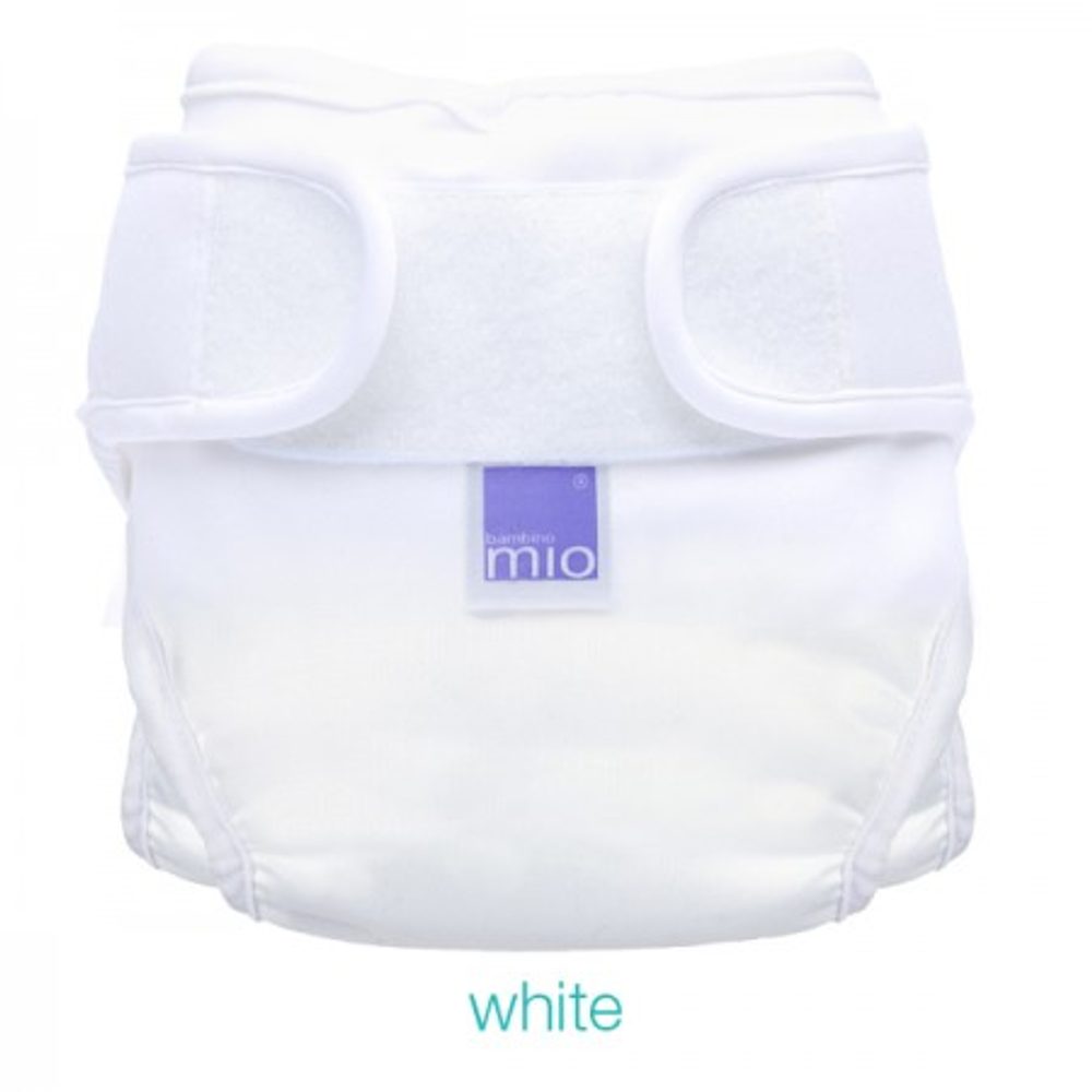 Bambino Mio plenkové kalhotky Miosoft bílé - vel.1 (do 9kg)