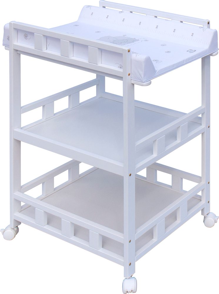 Scarlett Přebalovací pult Buno bílá masiv buk