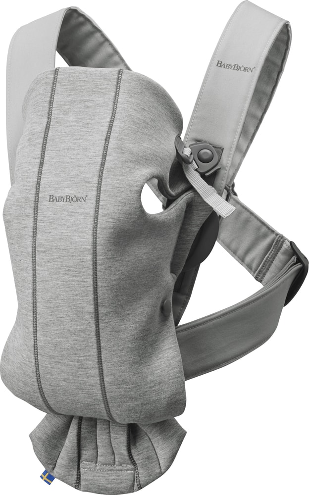 BABYBJÖRN Nosítko MINI Light Grey 3D Jersey