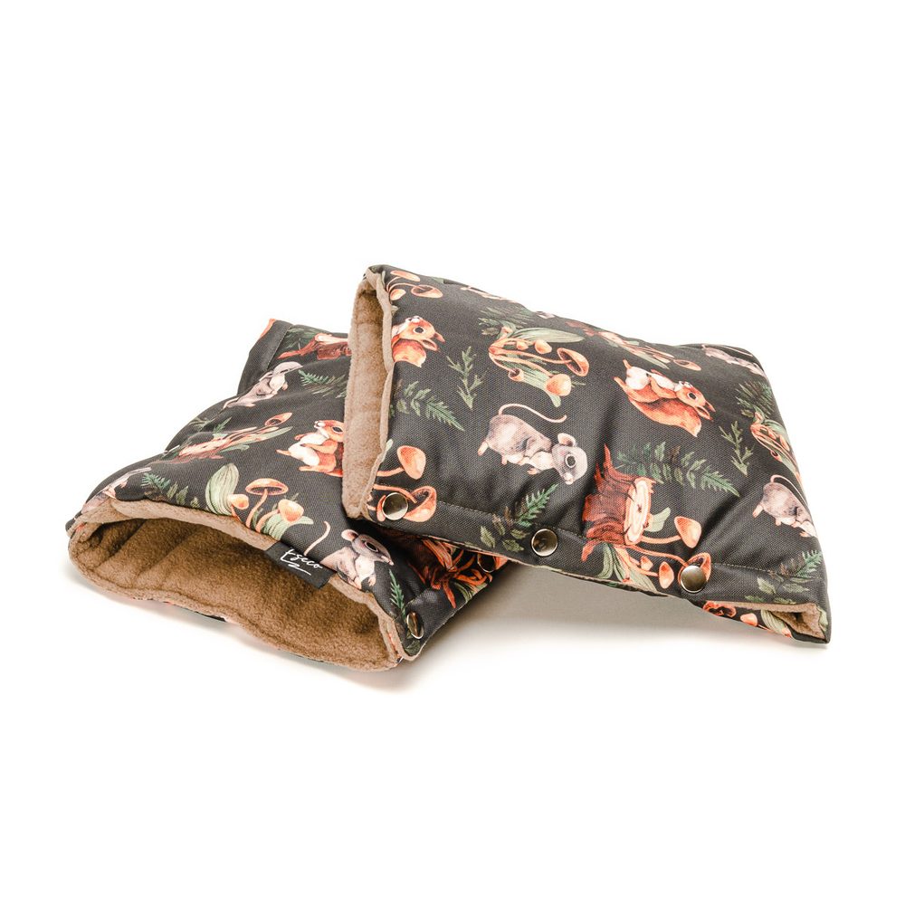 ESECO Rukavice na kočárek - Forest kingdom