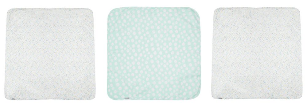 Bebe Jou Bambusová mušelínová plenka 70x70 cm set 3ks Confetti party