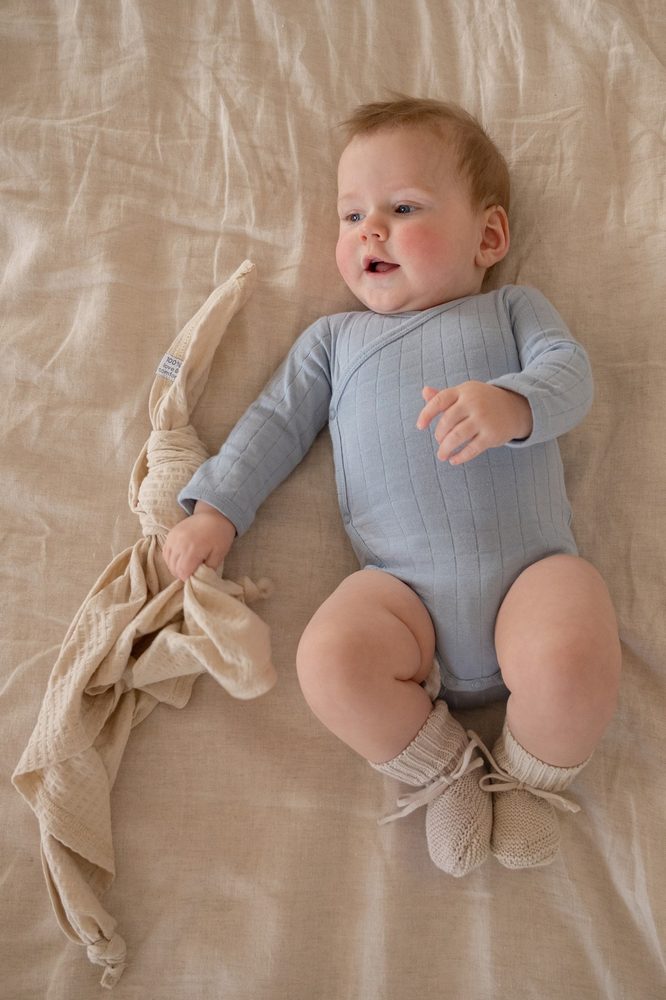 LODGER Romper LS Solid Blue Fogg 62 (obrázek 6)