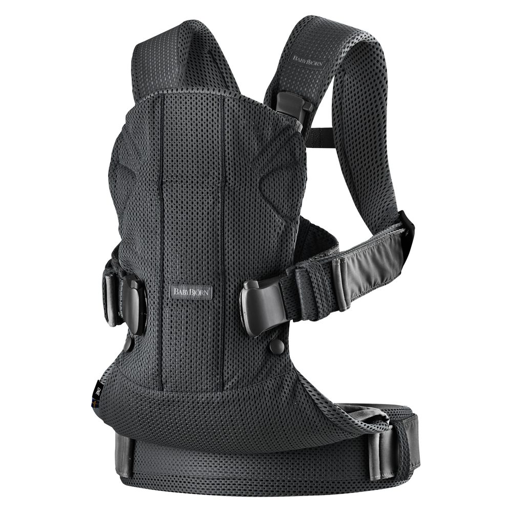 BABYBJÖRN Ergonomické nosítko ONE Black 3D Mesh